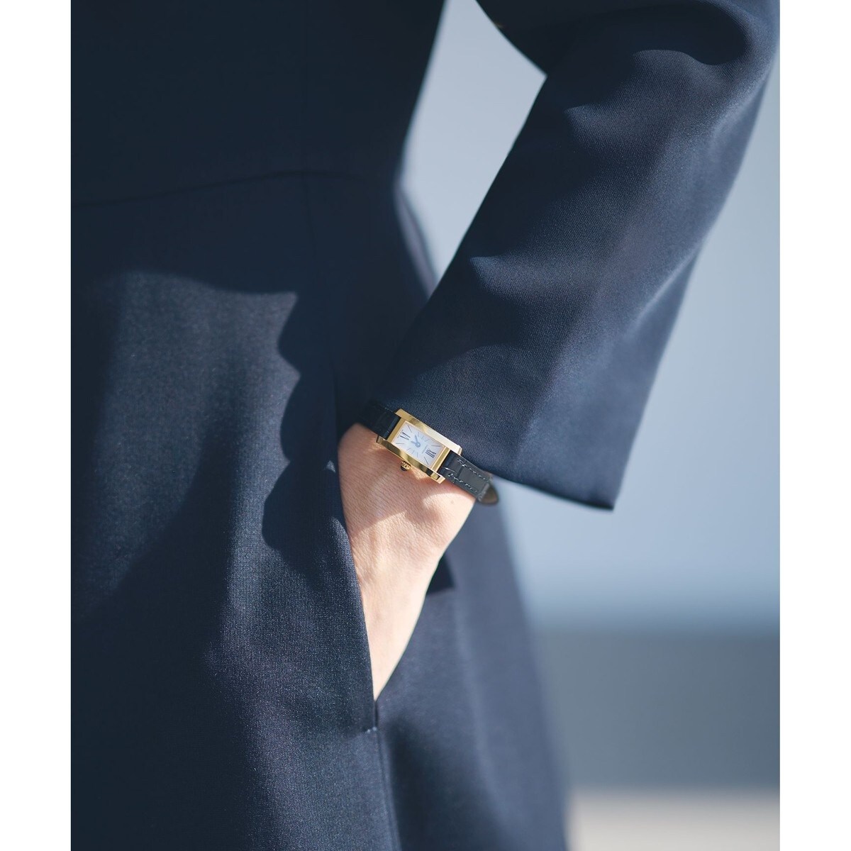 高橋志津奈さんコラボ】ビスコースストレッチポンチ 2WAY