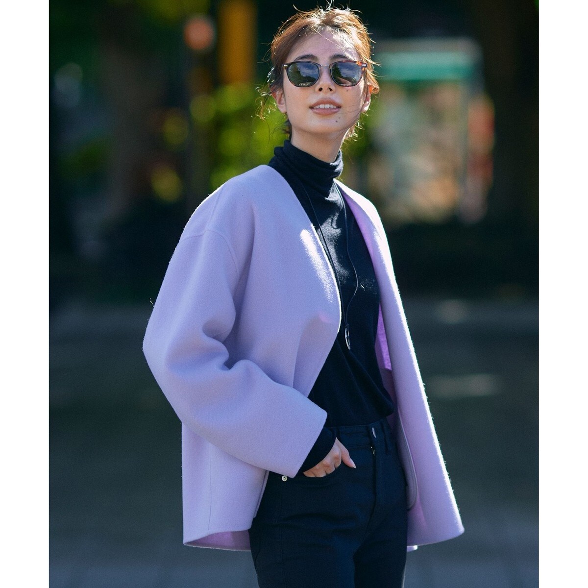 MANTECOリバー ショート コート | 23区(23KU) | マルイウェブチャネル