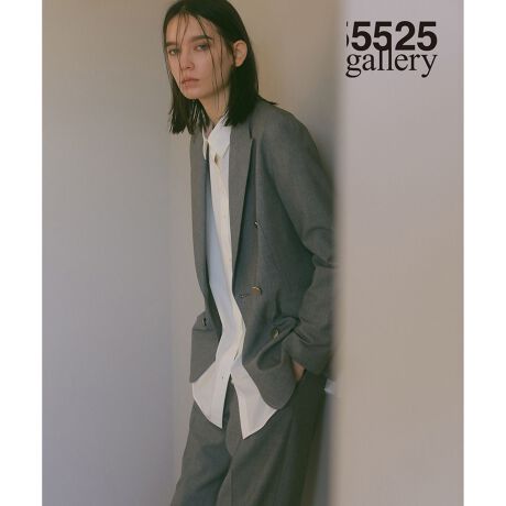 23区 | 5525gallery】ウールストレッチ ダブル前 ジャケット | 23区 