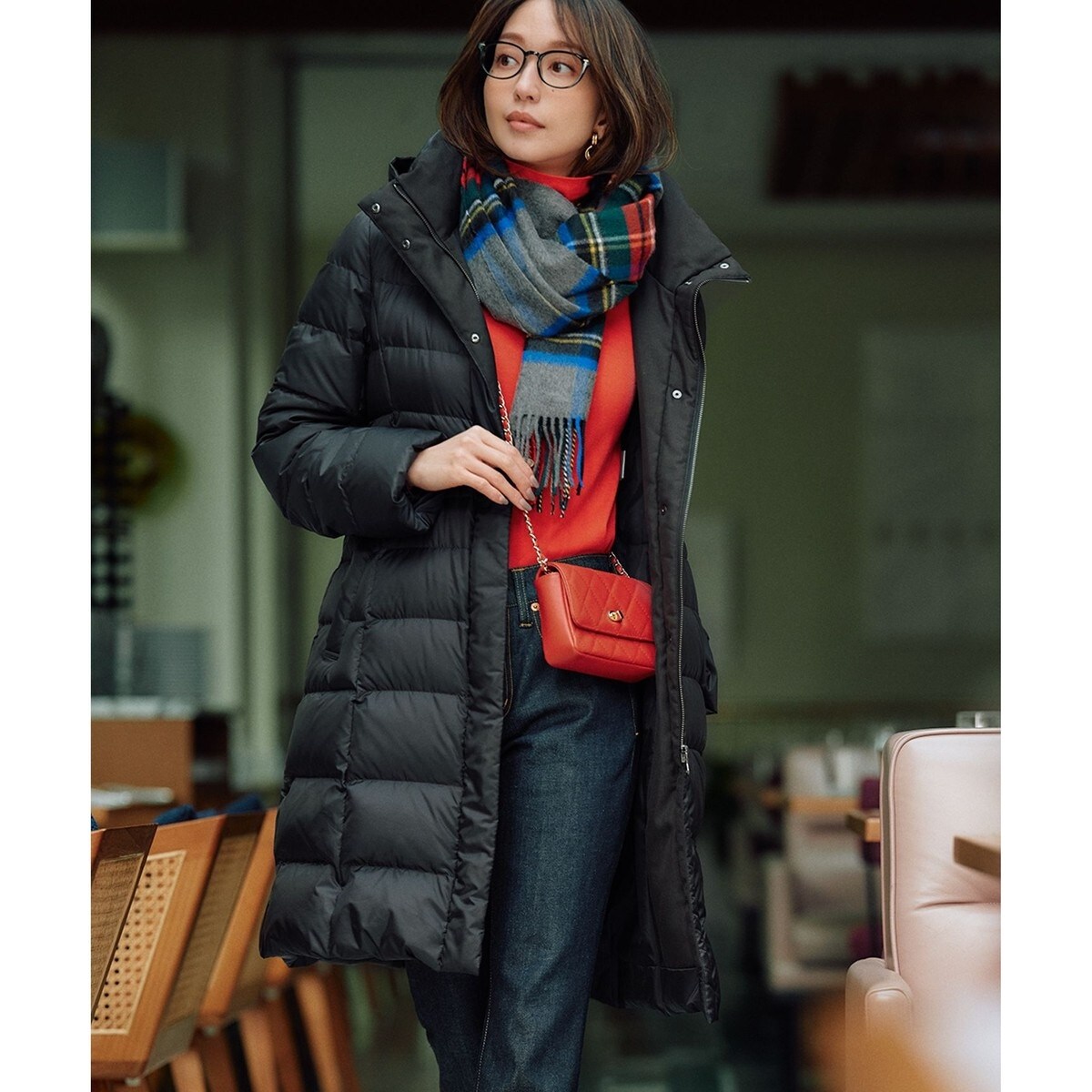 洗える】シレータフタ ロング ダウンコート | 23区(23KU) | マルイ