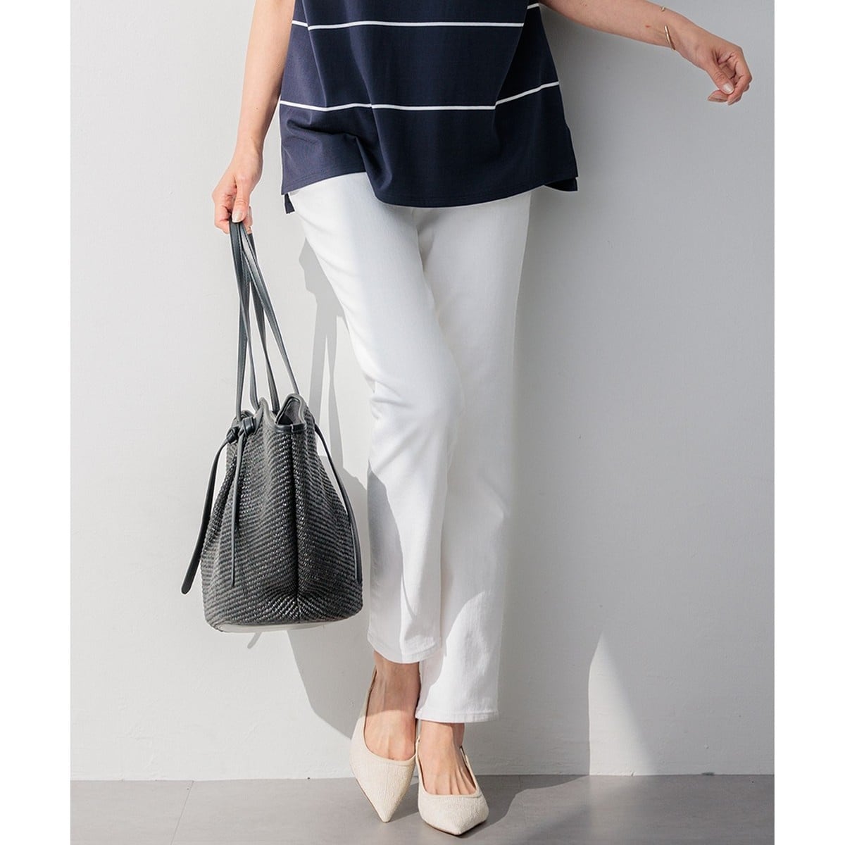 【CLASSY.6月号掲載】23区DENIM ボーイフィット パンツ