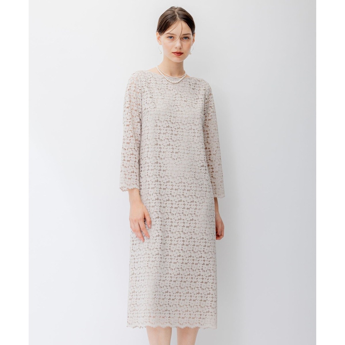 APPLAUDIR】エアリーレース ドレス | 23区(23KU) | マルイウェブ