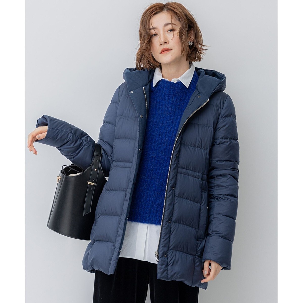 Amazon | [23区] 新色追加/洗える/撥水加工 シレータフタ ロング