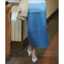 【Oggi4月号掲載/洗える】23区DENIM ストレッチ デニムスカート
