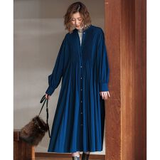 【新色追加/洗える】ヴィンテージライトタフタ ブザム ワンピース