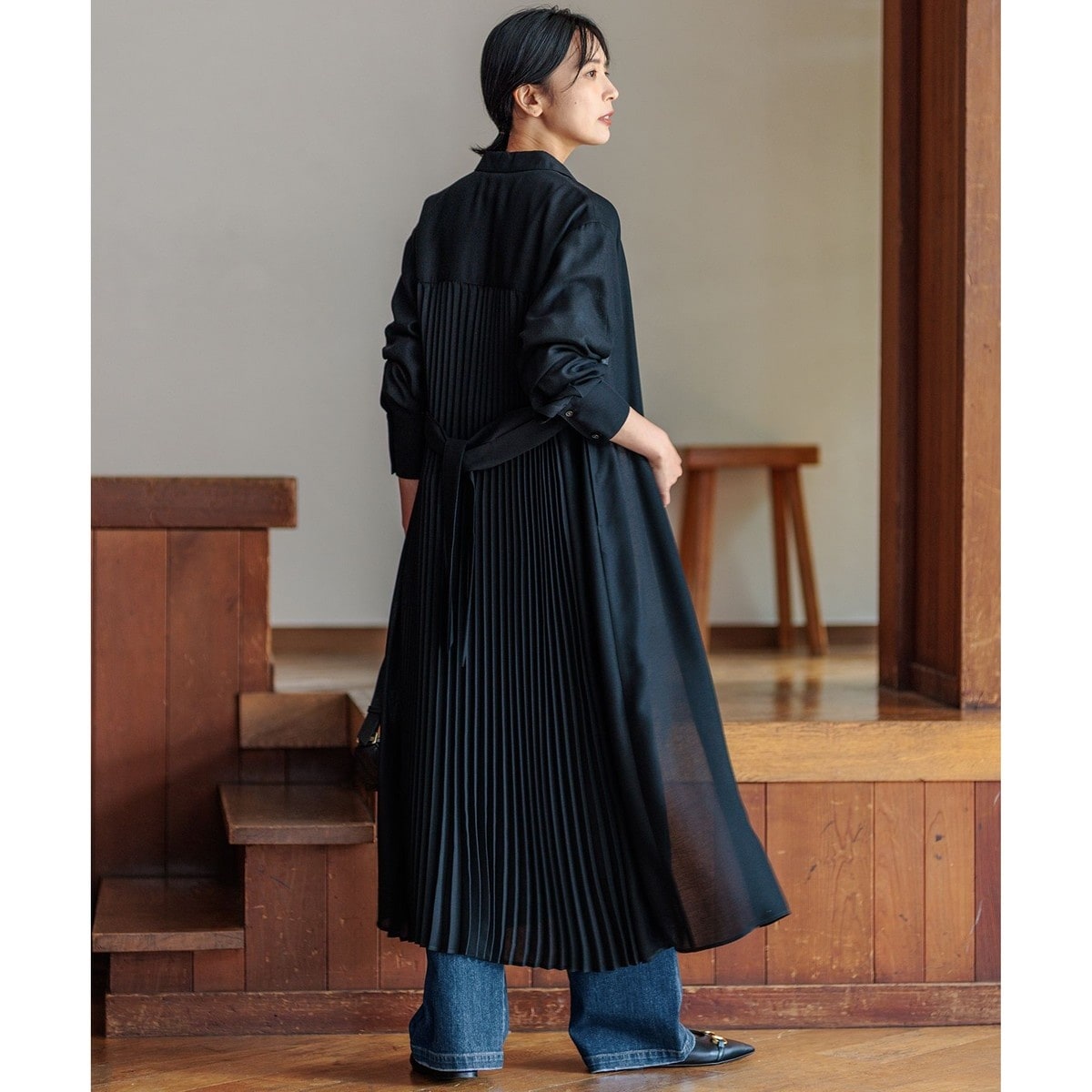 洗える】ウールシアービエラ ワンピース | 23区(23KU) | マルイウェブ