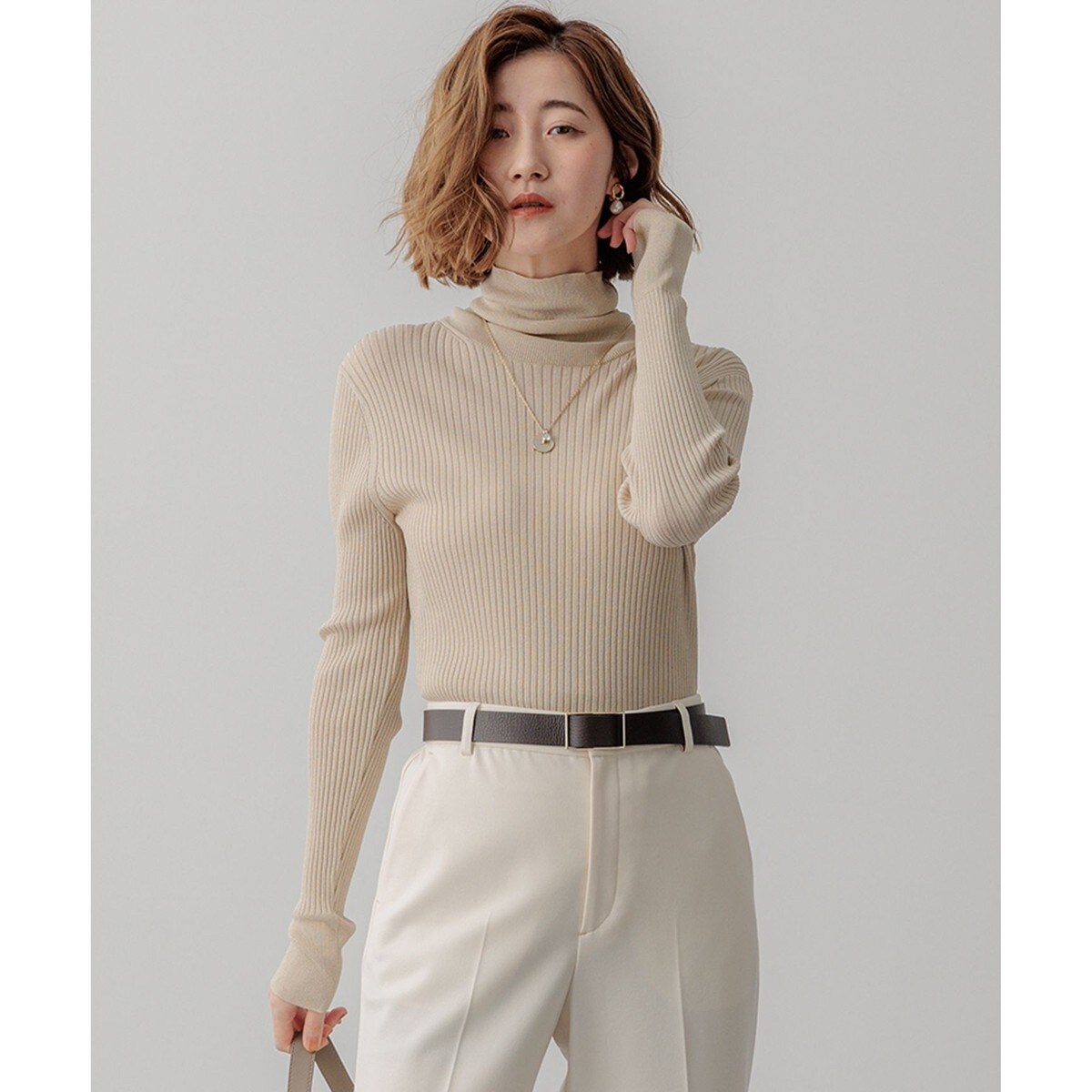 洗える】シアーラメタートル ニット | 23区(23KU) | マルイウェブチャネル