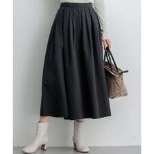 【撥水加工/洗える】ハイマルチタフタ タックスカート