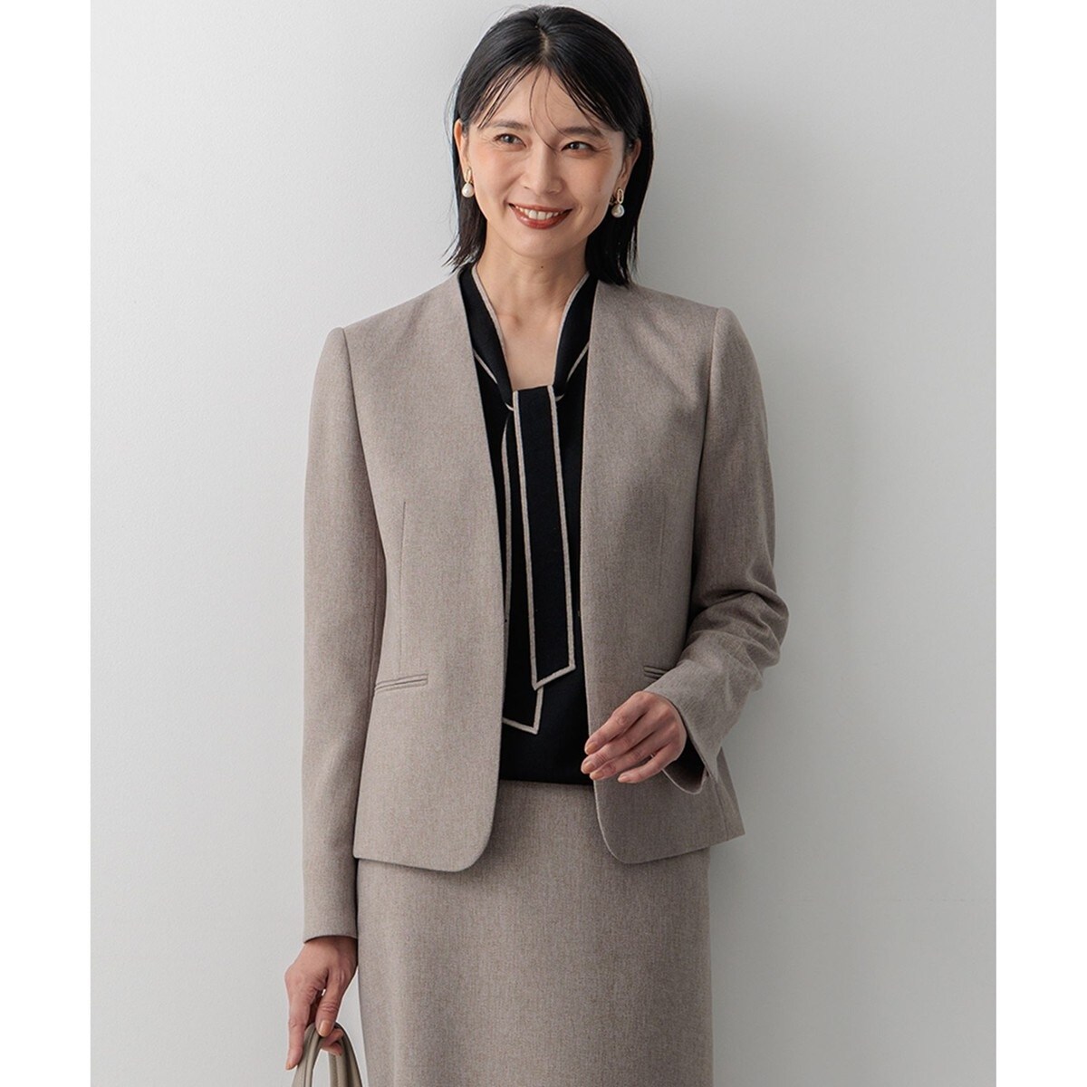 ループヤーンツイードジャケット | スピック＆スパン(Spick and Span