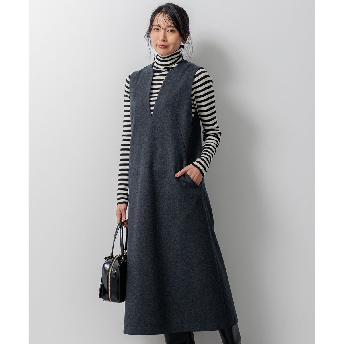 ウールミルドジャージー ジャンパースカート | 23区(23KU) | マルイ