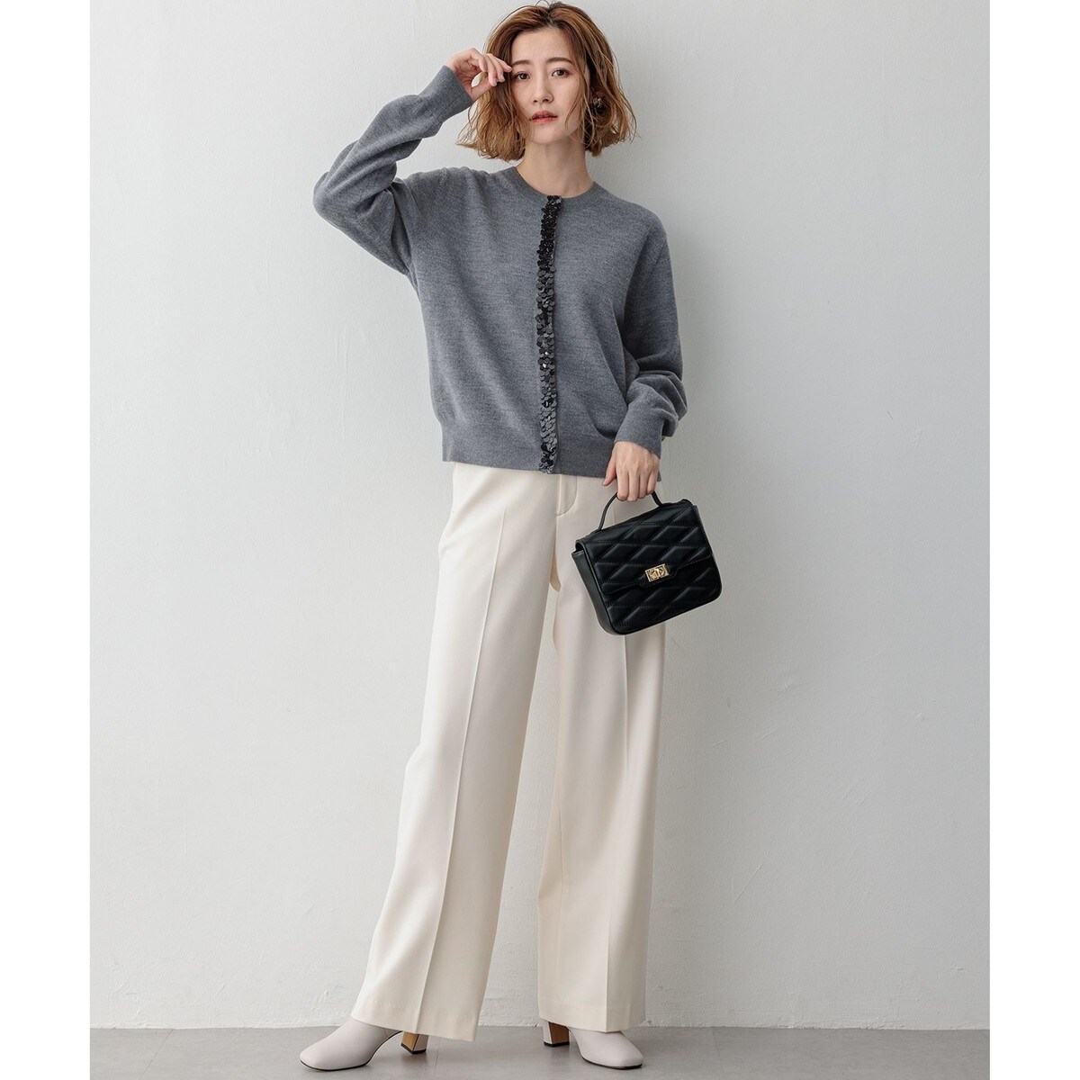 スパンコールニット カーディガン | 23区(23KU) | マルイウェブチャネル