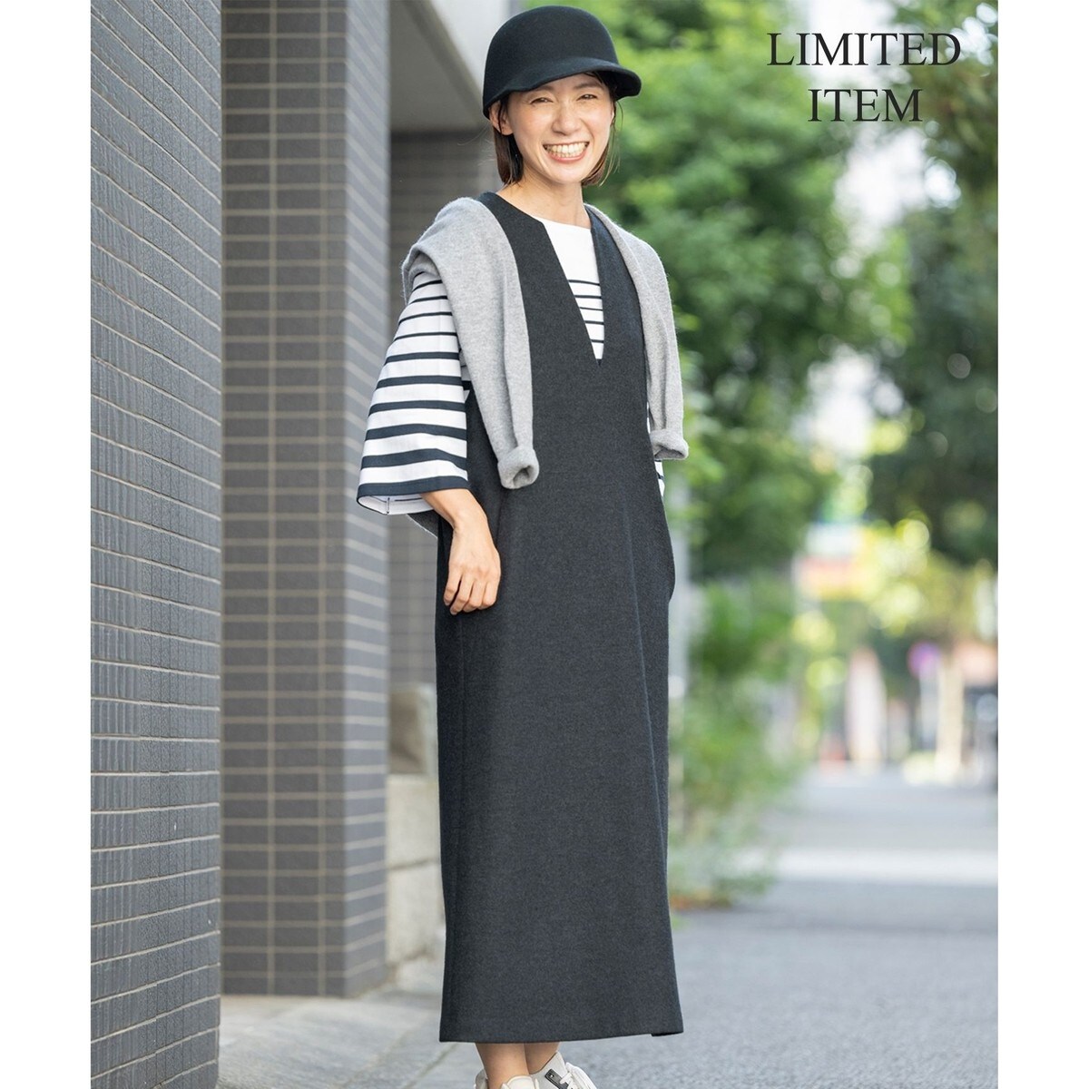 Sサイズ限定】ウールミルドジャージー ジャンパースカート | 23区(23KU