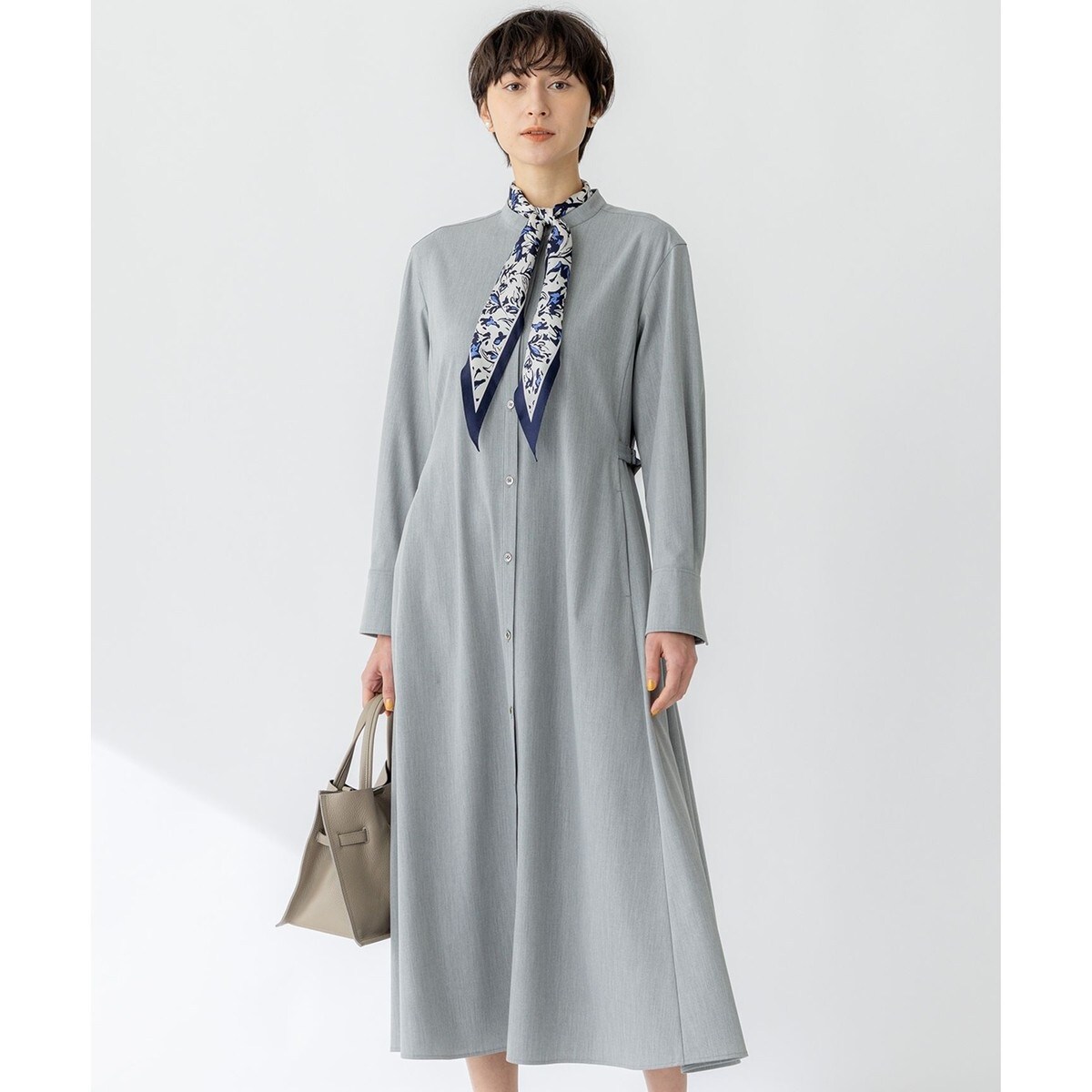 洗える】ウールミルドジャージー ワンピース | 23区(23KU) | マルイ