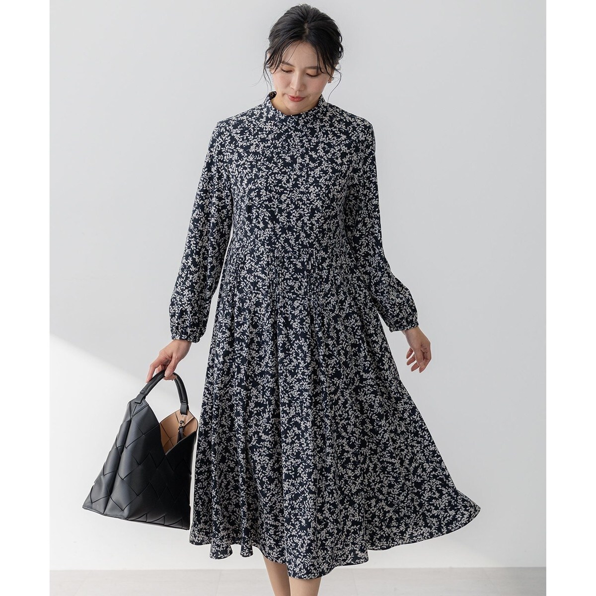 洗える】Ratti コラージュプリント ワンピース | 23区(23KU) | マルイ