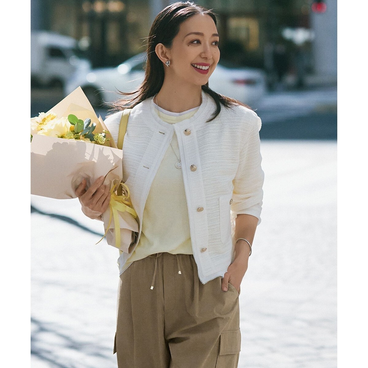 Oggi5月号掲載】サマーツイード ジャケット | 23区(23KU) | マルイ