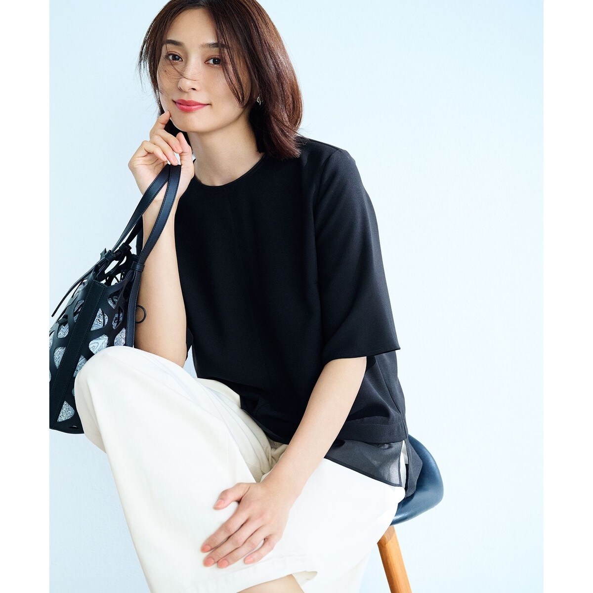 吸水速乾/UVカット/接触冷感】ストレッチジョーゼット バンド