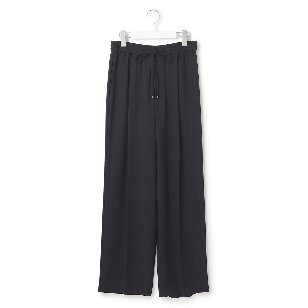 今期 【接触冷感/UVカット/吸水速乾】ストレッチジョーゼット ワイド パンツ 接触冷感／UVカット／吸水速乾】ストレッチジョーゼット ワイド