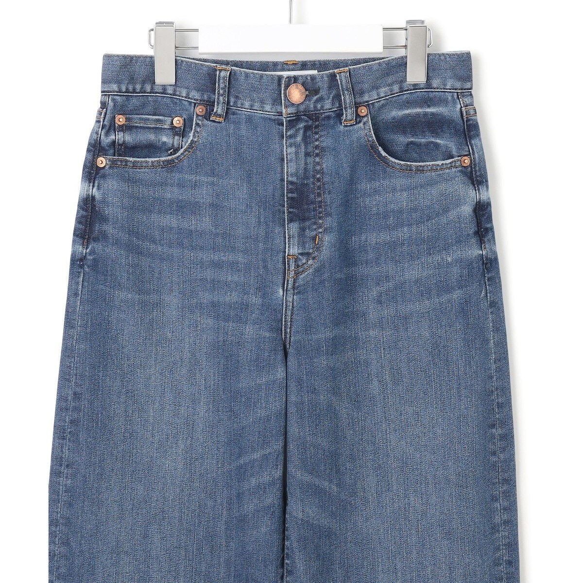 【接触冷感】23区DENIM サマー ストレート ワイド パンツ