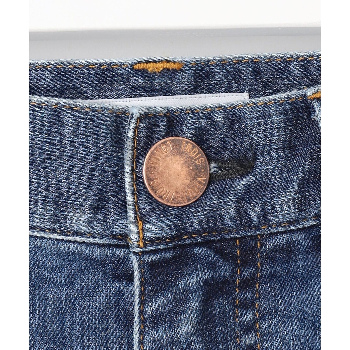 【接触冷感】23区DENIM サマー ストレート ワイド パンツ