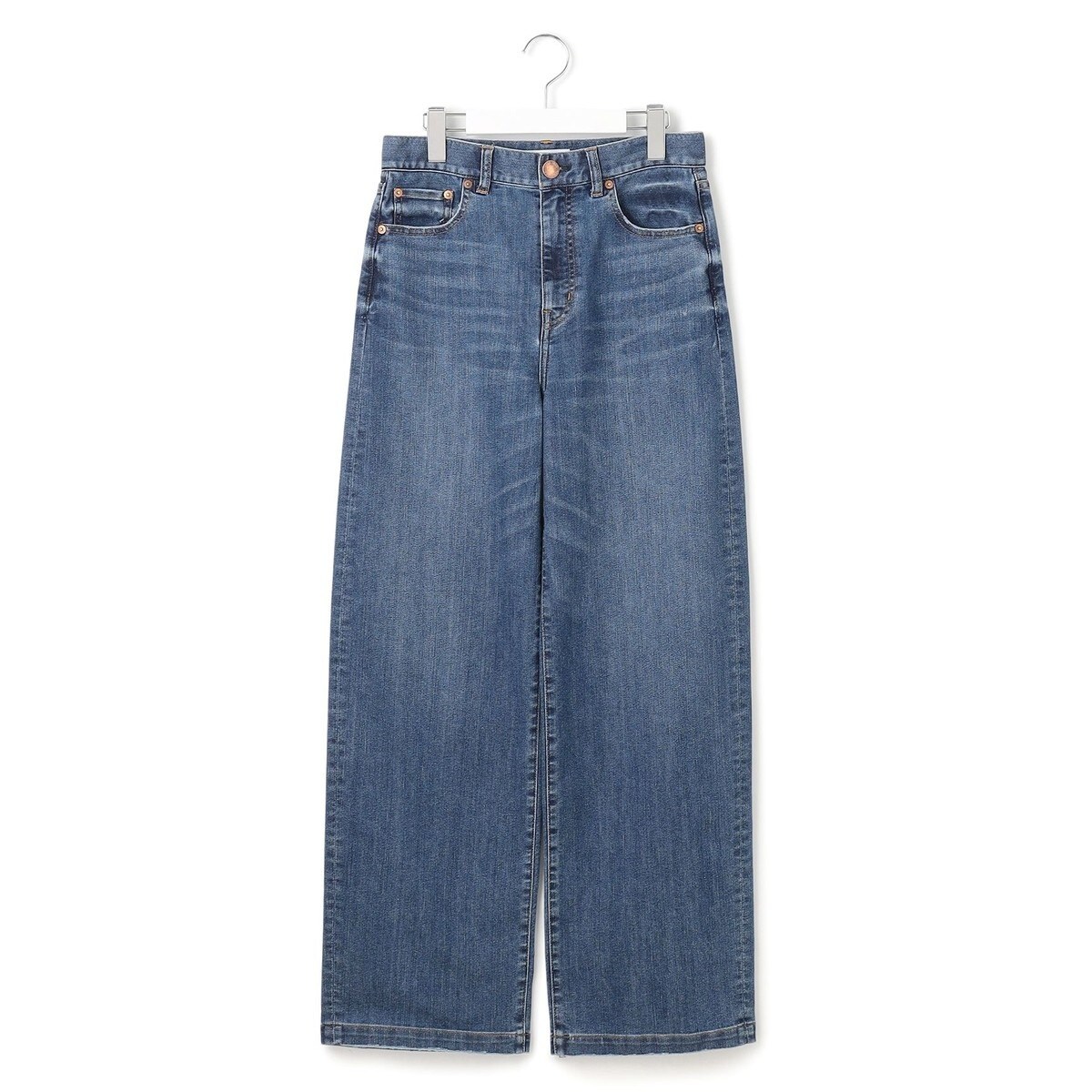 【接触冷感】23区DENIM サマー ストレート ワイド パンツ