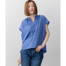 【WEB&一部店舗限定】ライトタンブラー ギャザー フリル ブラウス