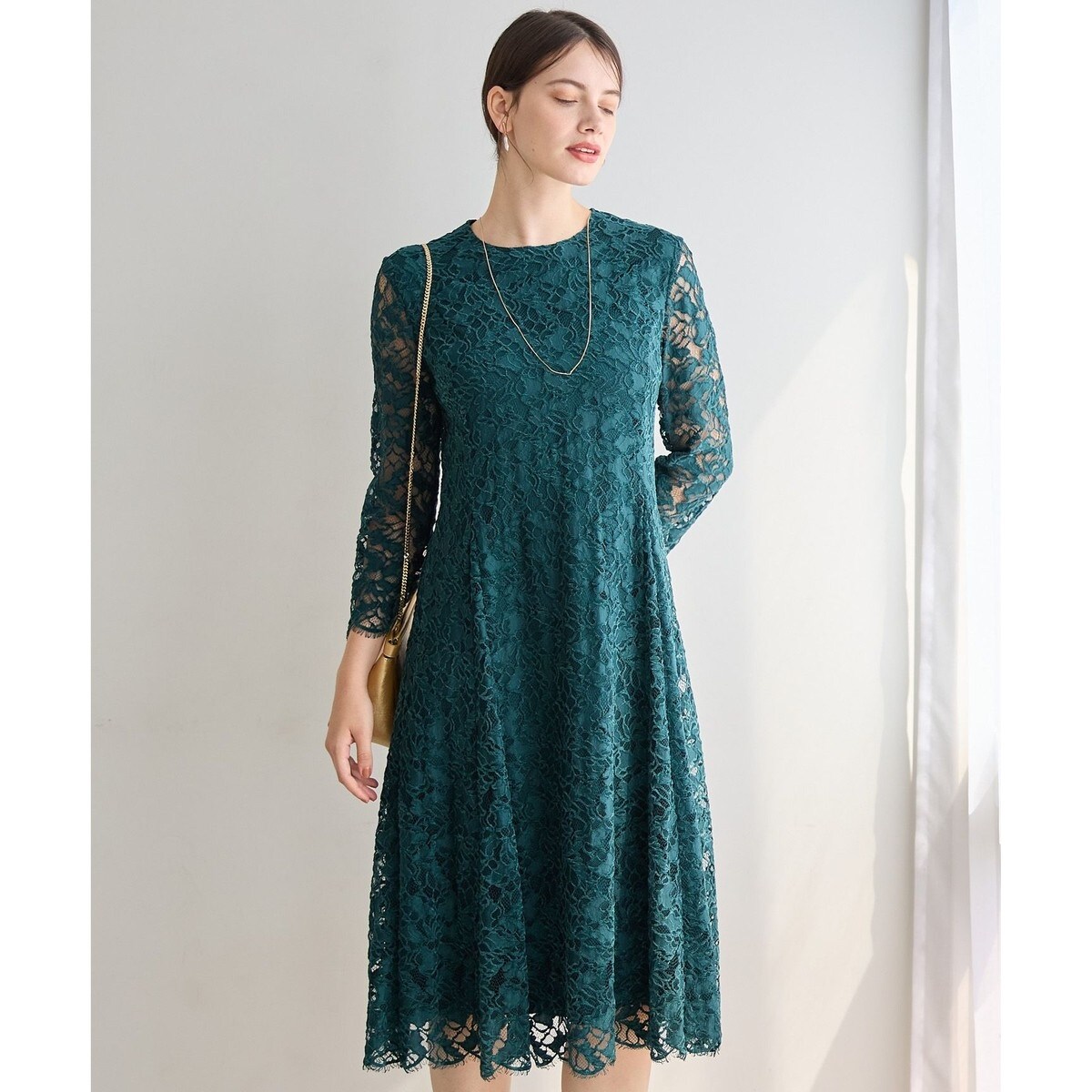 APPLAUDIR】モールフラワーレース ドレス | 23区(23KU) | マルイウェブ