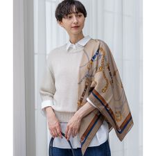 【洗える】ルレックスバルキー5分袖 ラメ ニット