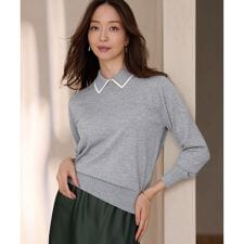 【洗える】ウーステッドウール ポロニット