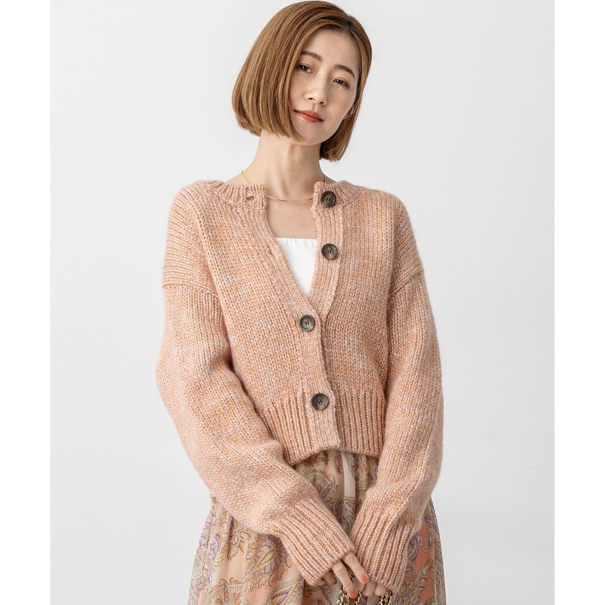 洗える】アランパターン ニット カーディガン | 23区(23KU) | マルイ