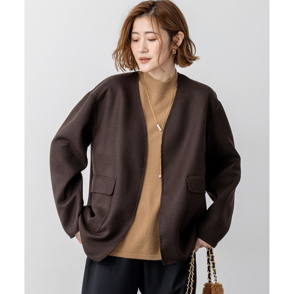 洗える/撥水加工】ナイロン2WAYストレッチ ブルゾン | 23区(23KU