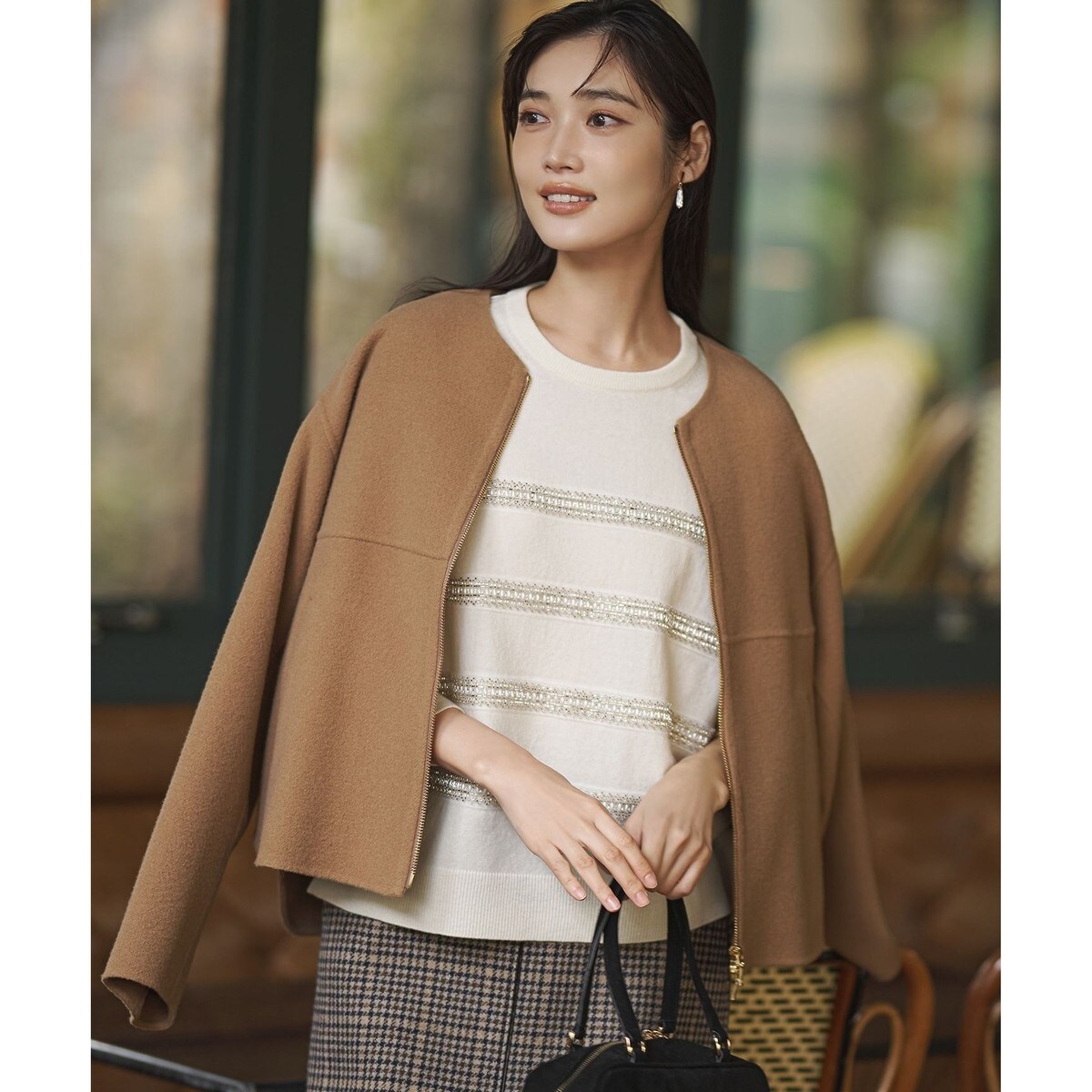 MANTECOリバー ショート コート | 23区(23KU) | マルイウェブチャネル