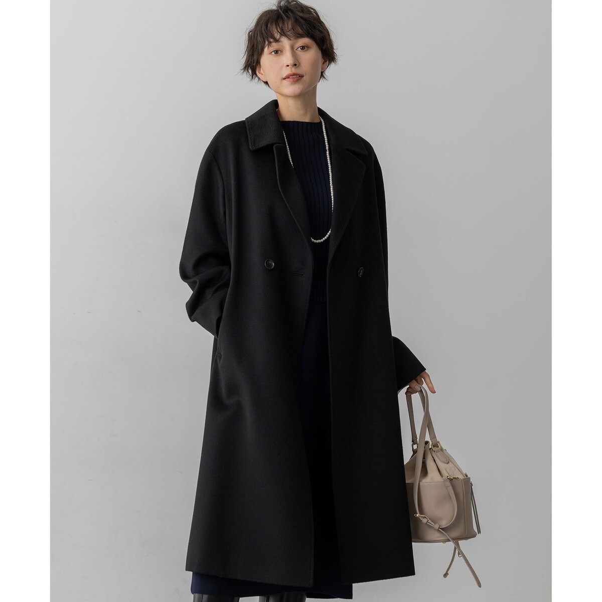 【11/3までのSale‼️】ICB カシミヤチェスターコート　ロロピアーナ ロロピアーナウールカシミヤ チェスターコート | ICB | マルイウェブ