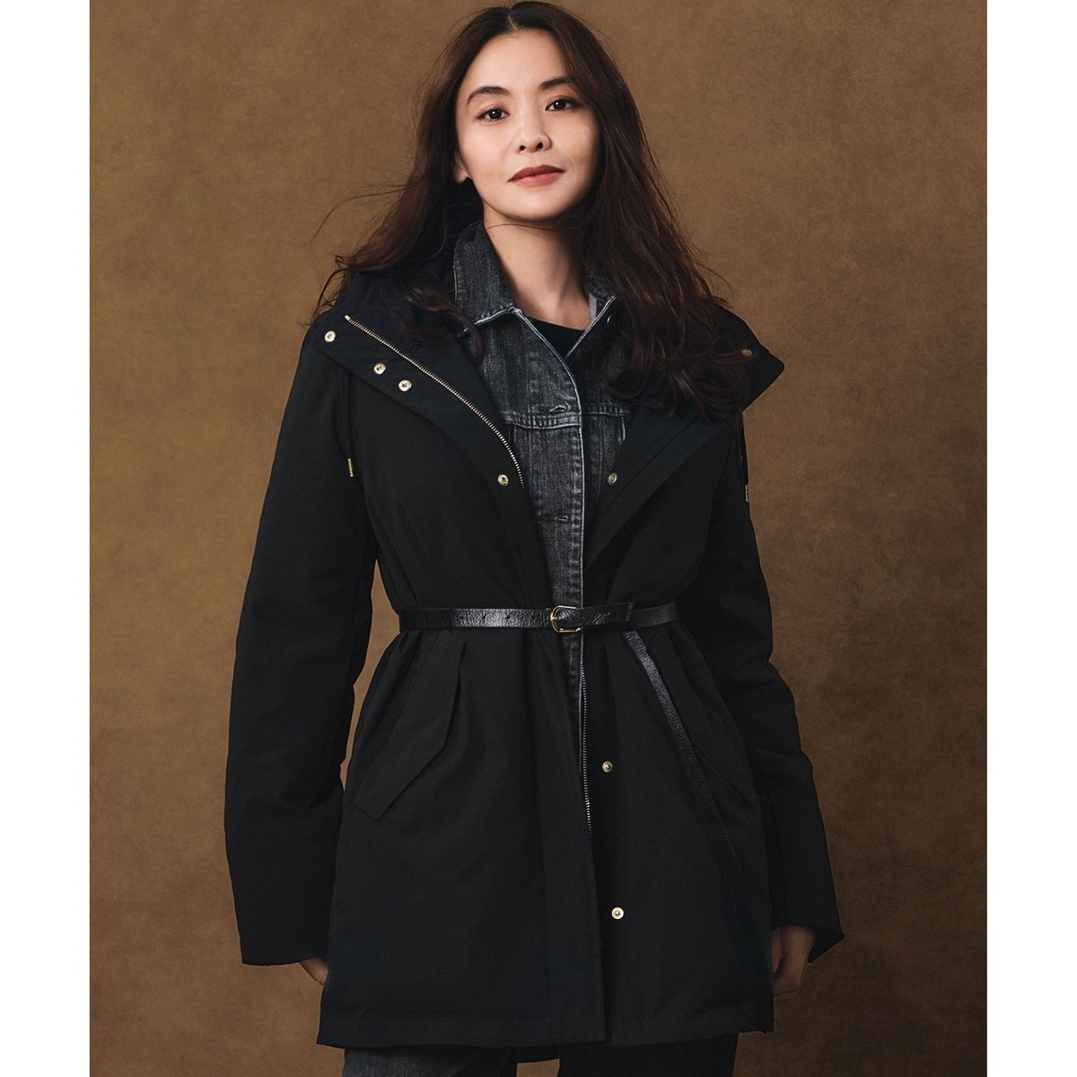 VERY12月号掲載/新色追加】シレータフタ ミドル丈 ダウンコート | 23区