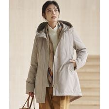 23区(23KU)の【一部店舗限定/撥水加工】ミリタリー フーデット ダウンコート