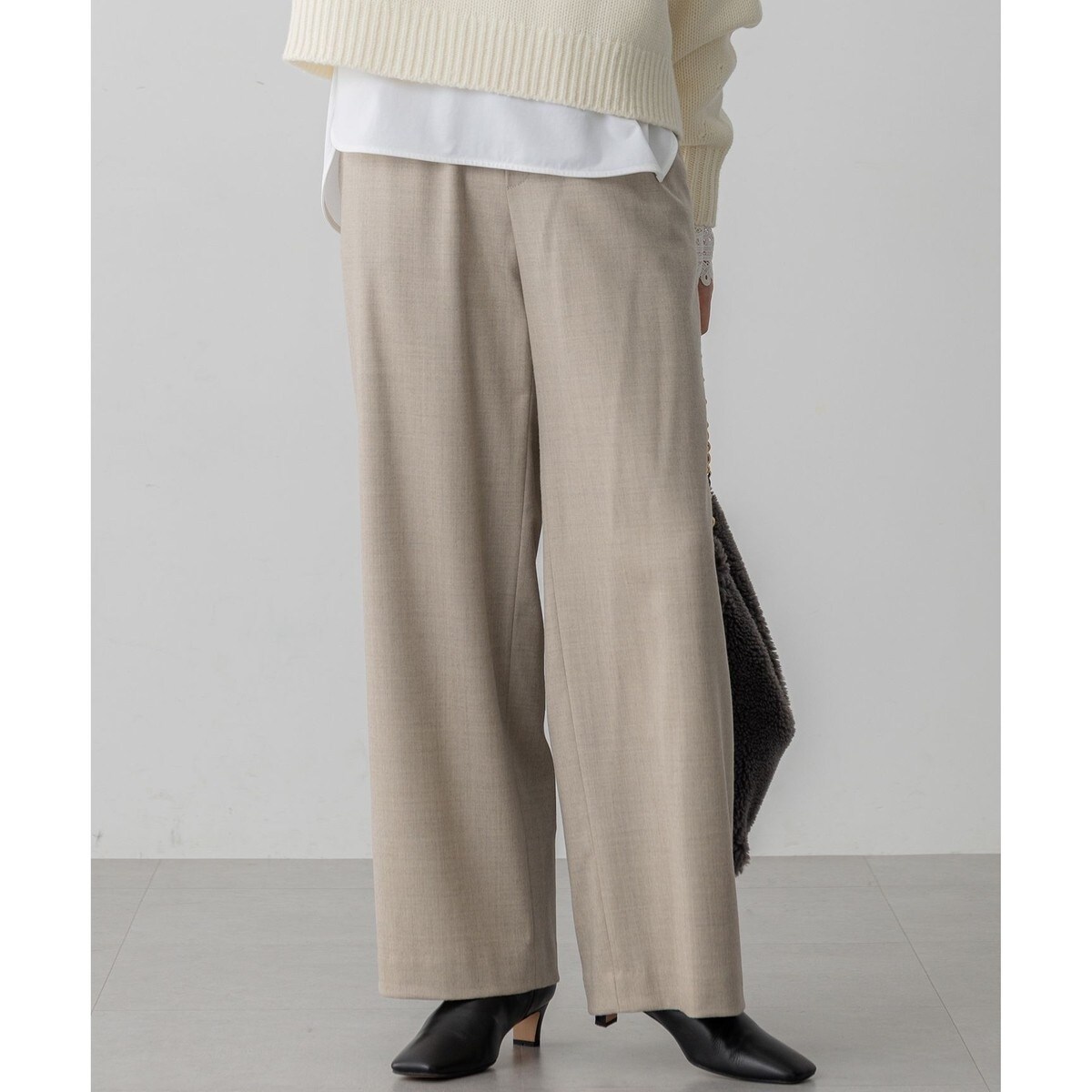 PROTAGPNISTA】QUICK DRY WAIST LOGO PANTS | アンタイトル(UNTITLED