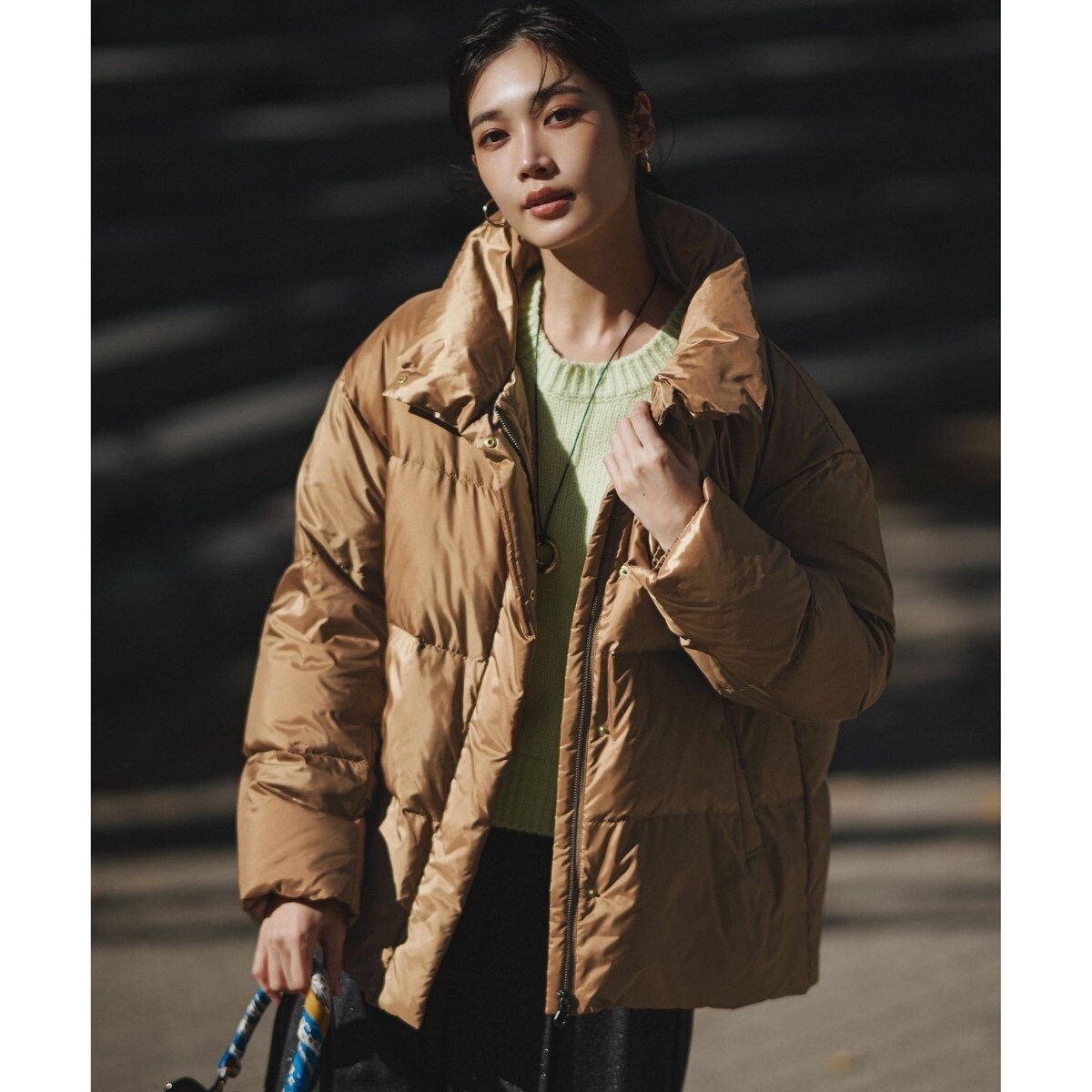 2WAY】ショートリバーダウン | カリテ(qualite) | マルイウェブチャネル