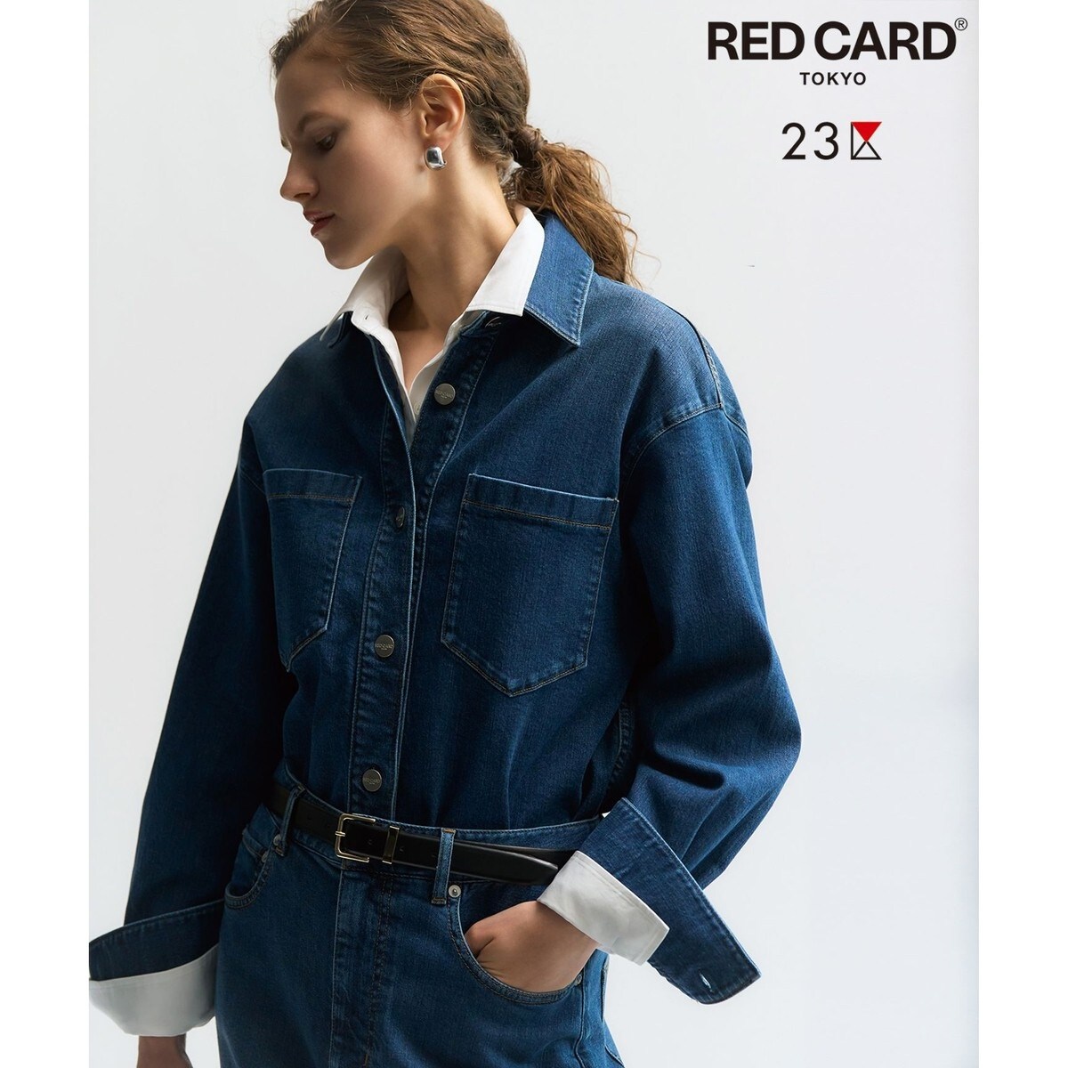 RED CARD TOKYO×23区】 ストレッチ デニムシャツ | 23区(23KU