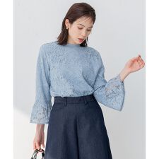 【23SS】ラッセルフラワーレースブラウス