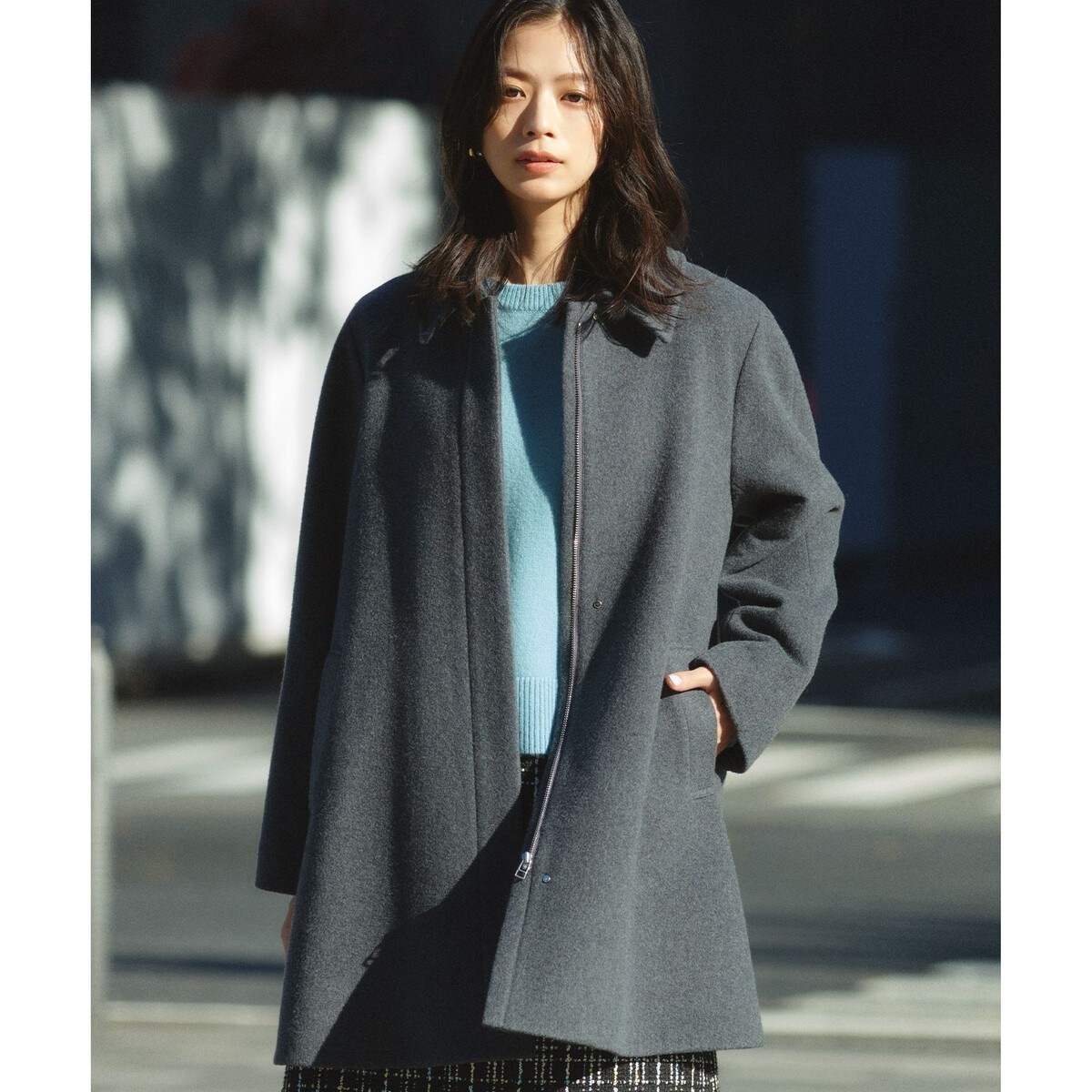 ショートビーバー ステンカラー コート | 組曲(KUMIKYOKU) | マルイ