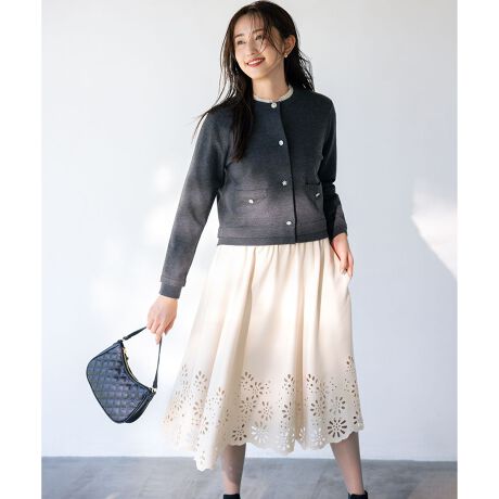 [^ԁFSKWXSW0506]fUCMU[ƃ^bNꂽXJ[g͕xɗhp炵㉟Ă܂Bfނ̗ŃEFXg͂ƌȂAΒǂ{[̂tAŃVGbgɉ؂₩܂XJ[głB낪SdlŃNV[ȐSnBfރNVJȃt`tmƂ΂鈻ڂE[fނɎĂђ@x[Xɑ_ȃACbghJ{؂₩o܂BE[ɂ邱ƂŒg݂Ƃӂ݁A炩͋C͎Ȃ|GXefނ̃C[W[Ȏg肪͂łBDFƉŝcC[fBȐF̃~bNXAX^CO̍ۂɑgݍ킹FɔY݂܂B摜̓TvgpĂ邽߁Aۂɂ͂鏤iƐFTCY̎gpɕύXꍇ܂B\߂ByyŒ߂ɁzîCɓo^n[g}[NNbNADȃJ[IłCɓɓo^IJ[̍ēגʒmAXg1_̒ʒmAZ[̒ʒm󂯎邱Ƃł܂BuĥCɓo^ViēדAuĥȏ󂯎邱Ƃł܂B̃Ly[ɂAԒɉiϓꍇ܂BZ[͗\ȂIĂꍇ܂B