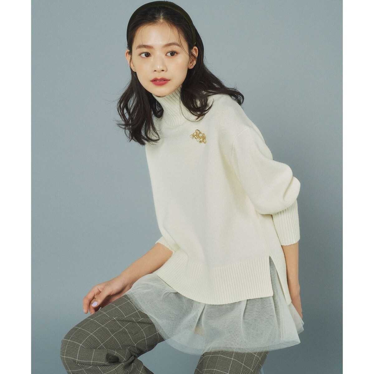 チュールレイヤード タンク | 組曲(KUMIKYOKU) | マルイウェブチャネル