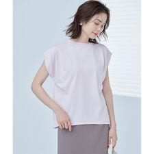 GIZAプレーティング天竺フレンチスリーブ Tシャツ