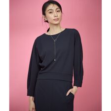 【KUMIKYOKU NAVY】コンフォータブルアムンゼン ドルマンブラウス