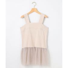 組曲(KUMIKYOKU)のチュールレイヤードタンク