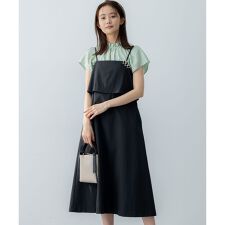 【撥水機能・UVケア・接触冷感】エアリーキャミ ワンピース