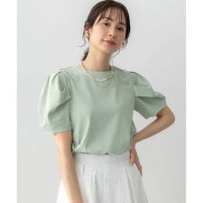 【UVケア・接触冷感】GIZAコットンタックスリーブ Tシャツ