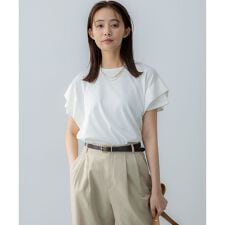 【UVケア・接触冷感】GIZAコットンドルマンスリーブ Tシャツ