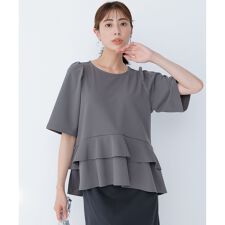 ご好評につき追加生産【WEB限定】ジョーゼットジャージーティアード 
