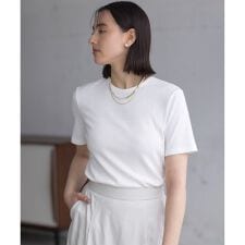 ベーシックリブ Tシャツ | 組曲(KUMIKYOKU)