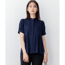 【接触冷感】プレーティング天竺5分袖 カットソー